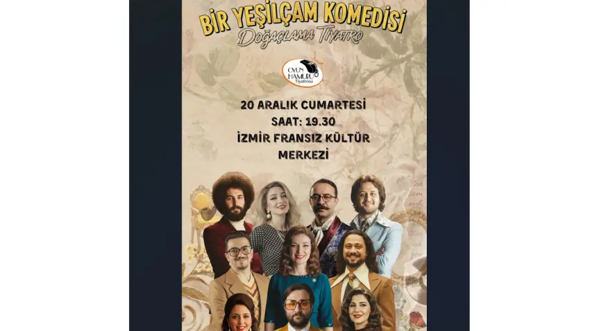 Yeşilçam ruhu doğaçlamayla sahneye taşınıyor haberinin görseli