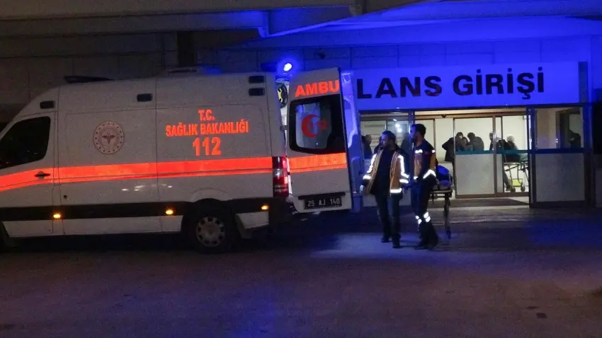 Erzurum’da evde kanlı kavga: 33 yaşındaki kişi entübe edildi