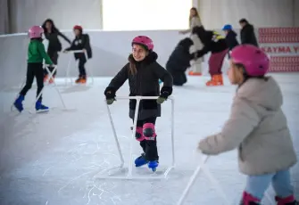 Yeni yıl coşkusu pistlerde