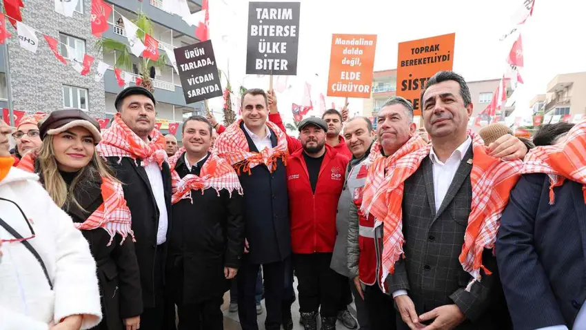 Gümüldür'de üreticiler