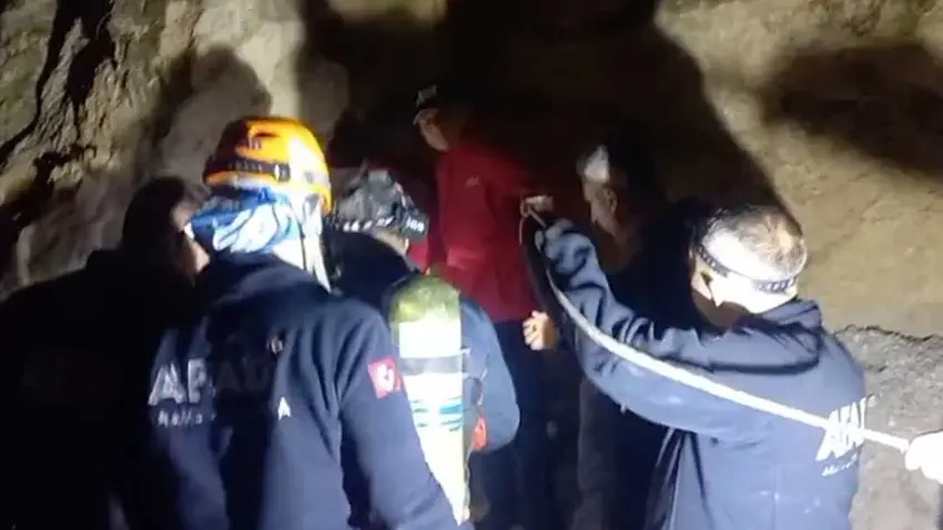 Kaçak kazı için girdiği tünelde metan gazından zehirlendi