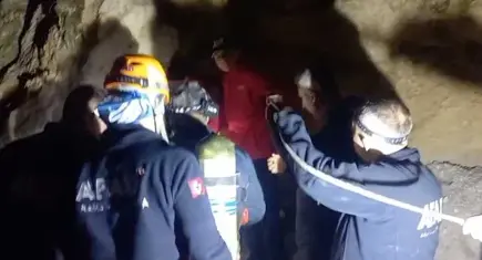 Kaçak kazı için girdiği tünelde metan gazından zehirlendi