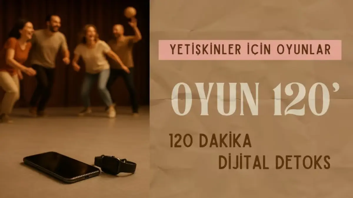 OYUN120’ – 120 Dakika Dijital Detoks, Tiyatrohane’de sahneleniyor haberinin görseli