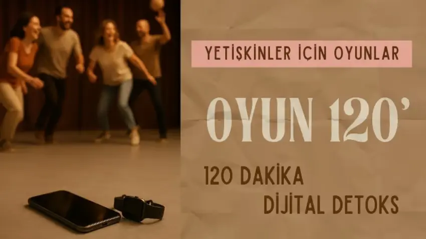 OYUN120’ – 120 Dakika Dijital Detoks, Tiyatrohane’de sahneleniyor haberinin görseli