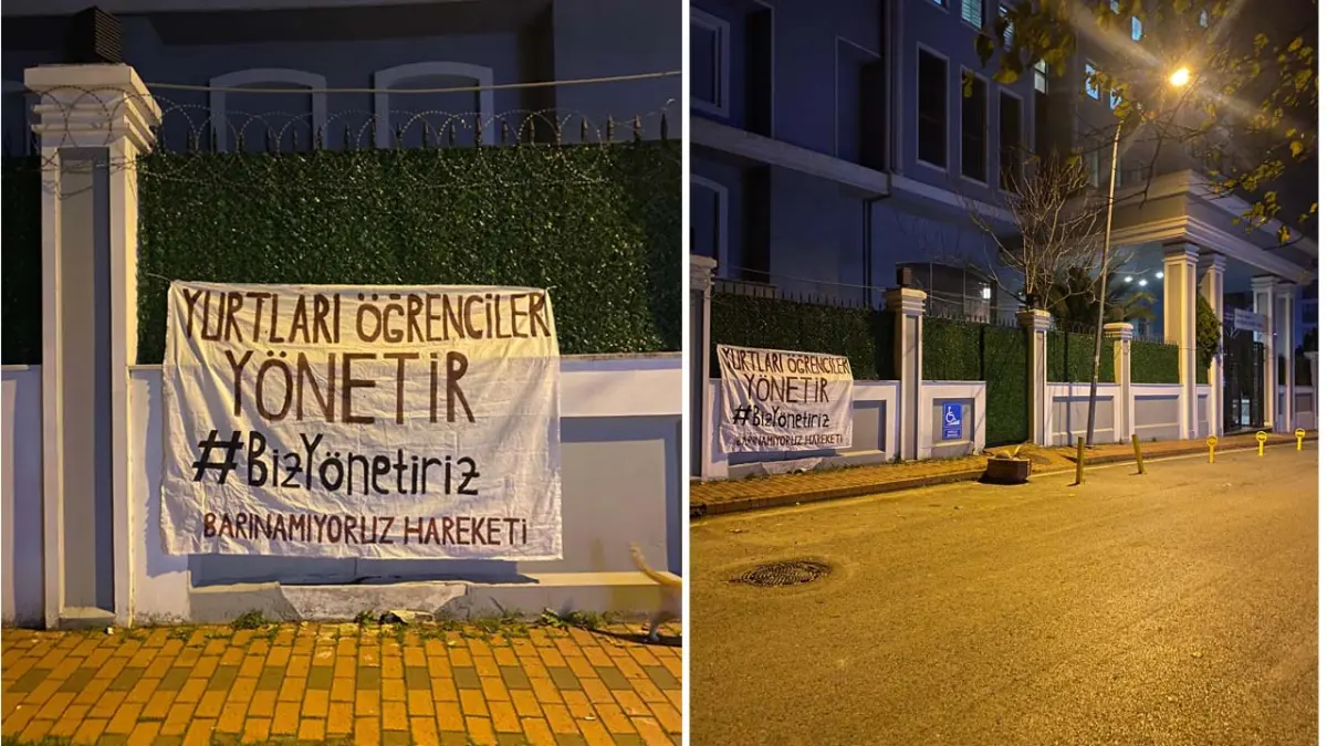 Barınamıyoruz Hareketi Biz Yönetiriz konferansında: Yurtları Öğrenciler Yönetmeli haberinin görseli