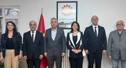 DEM Parti heyetinden, EMEP Partisi'ne ziyaret