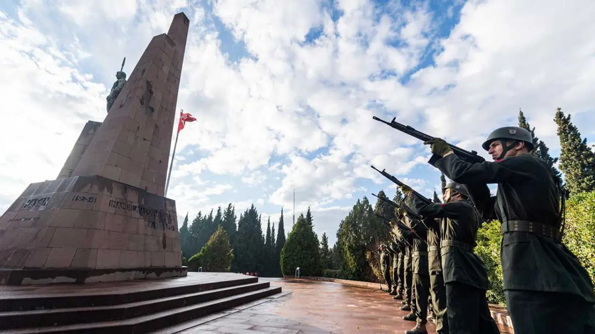 Menemen’de Kubilay ve devrim şehitleri için 95. yıl anması haberinin görseli