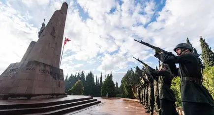 Menemen’de Kubilay ve devrim şehitleri için 95. yıl anması