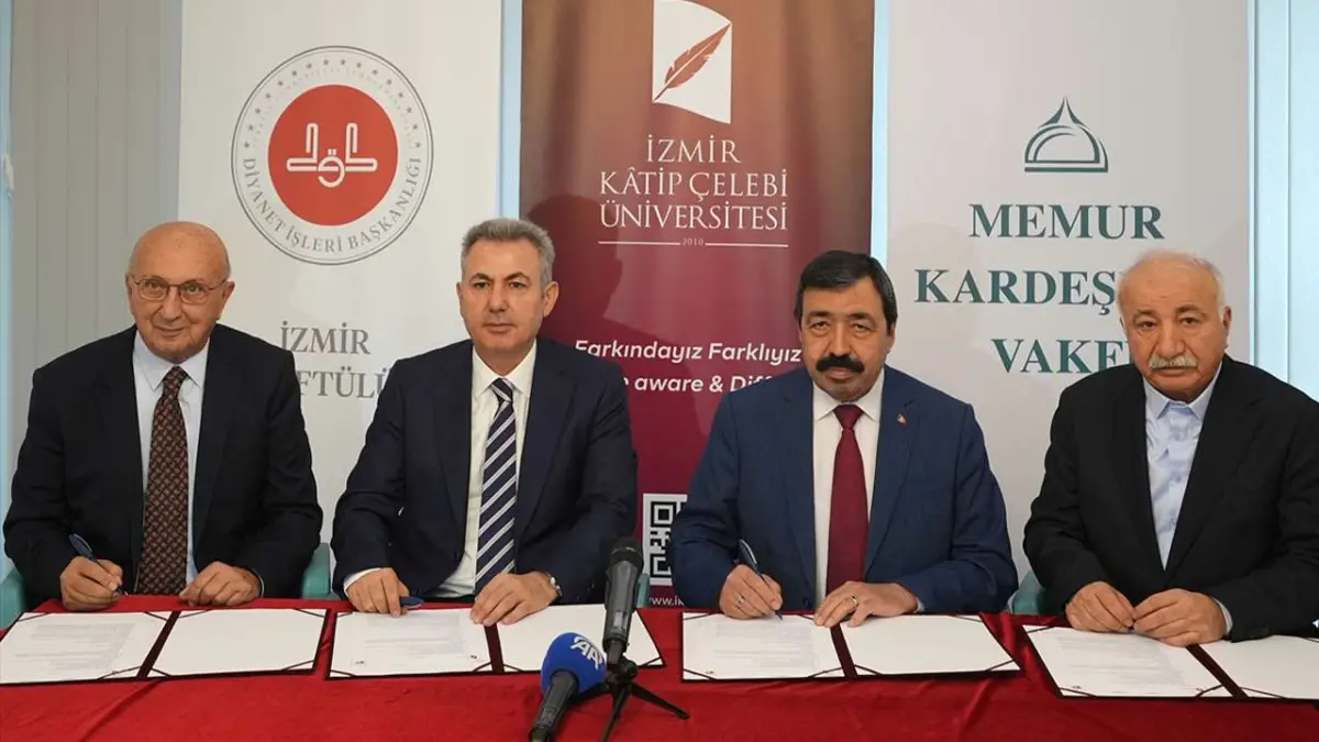 İKÇÜ öğrencileri ve çevre halkı için yeni cami geliyor haberinin görseli