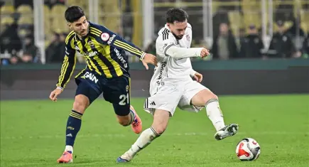 Kadıköy'de 90+1 şoku! Cerny attı, Beşiktaş kupa derbisini kazandı