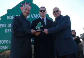 EGİAD’tan çevreye kalıcı katkı: Otoyol ağaçlandırması