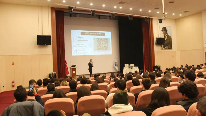 EÜ’de 1416 MEB Bursu tanıtıldı haberinin görseli