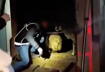 Siirt’te hayvanların karın boşluğundan 54,6 kilo uyuşturucu çıktı