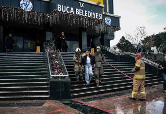Buca’da gerçeği aratmayan yangın tatbikatı