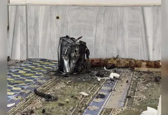 Cuma namazı sırasında camiye bombalı saldırı