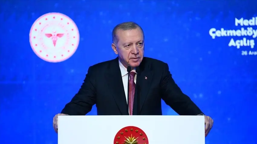 Cumhurbaşkanı Erdoğan: Sağlık alanında artık farklı bir ligin oyuncusuyuz haberinin görseli