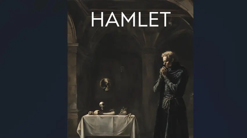 Hamlet, traji-komik yorumu ile sahnede haberinin görseli