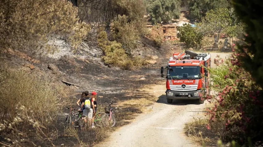 İzmir’de 2025’te 15 bin yangına müdahale