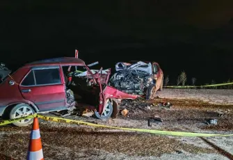 Manisa'da kafa kafaya facia!