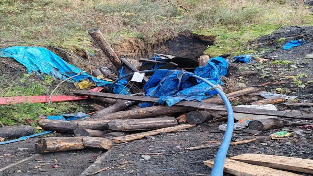 Zonguldak’ta 19 kaçak maden ocağı imha edildi haberinin görseli