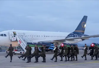 Libya Genelkurmay Başkanı Al-Haddad ve askeri heyetin naaşları Ankara’dan Libya’ya uğurlandı