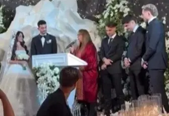 Samet Akaydın ve Hazal Çağlar evlendi: Nikah şahitleri milli takımdan!