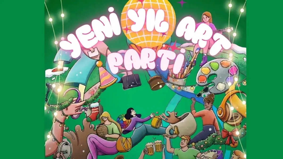 İzArt’tan yeni yıla sanat ve müzik dolu parti haberinin görseli