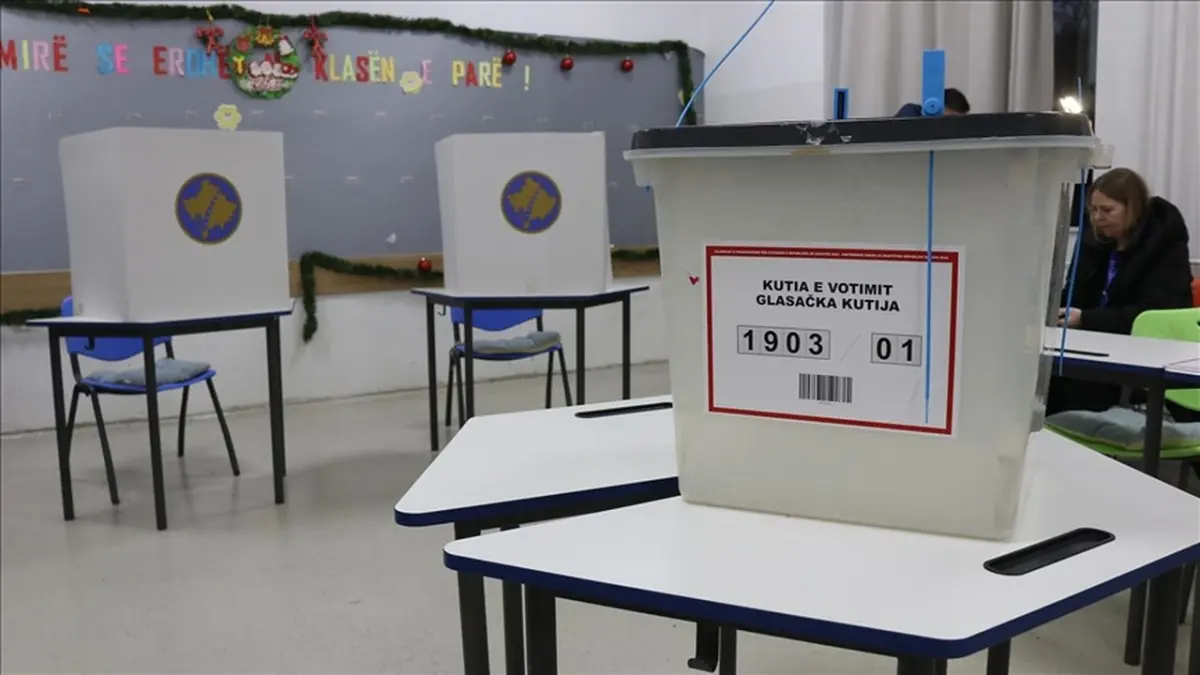 Kosova’da sandıklar açıldı: 2 sandalye Türklerin olacak haberinin görseli