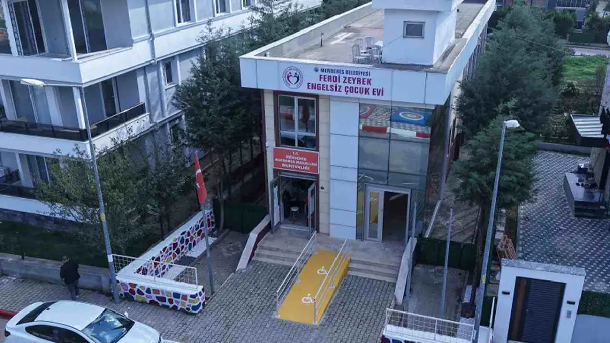 Menderes’in engelsiz evinden özel hizmet haberinin görseli