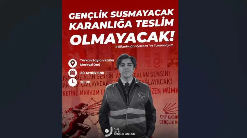 CHP'li gençlerden Bilgekağan Şarbat’a destek çağrısı haberinin görseli