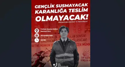 CHP'li gençlerden Bilgekağan Şarbat’a destek çağrısı