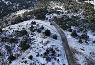 İzmir’de kar sürprizi: Mevsimin ilk yağışı