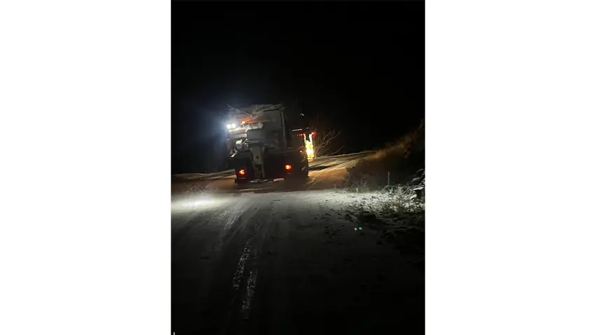 İzmir’de kar ve buzlanmaya karşı yoğun önlem