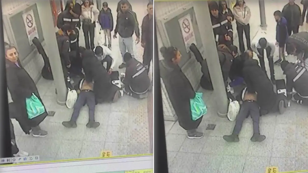 İzmir haber: İZBAN’da tren beklerken kalp krizi geçirdi  haberinin görseli