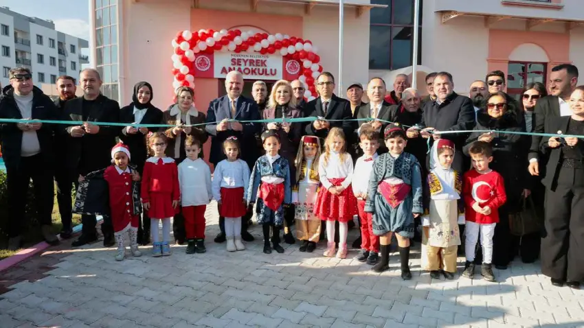 Menemen Belediyesi’nden miniklere yeni anaokulu