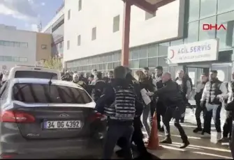 Yalova'da hastane önünde arbede: Şehitlerin ardından öfkeli kalabalık şüphelilere saldırdı