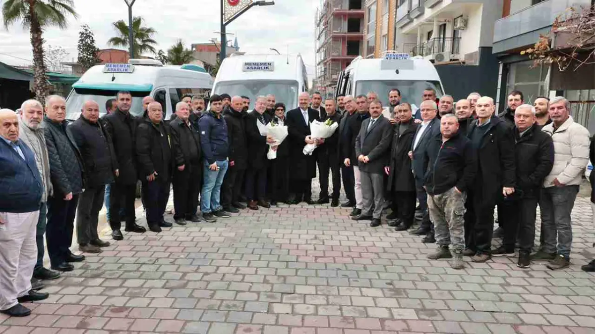 Asarlık'tan Menemen Devlet Hastanesi'ne seferler başladı haberinin görseli