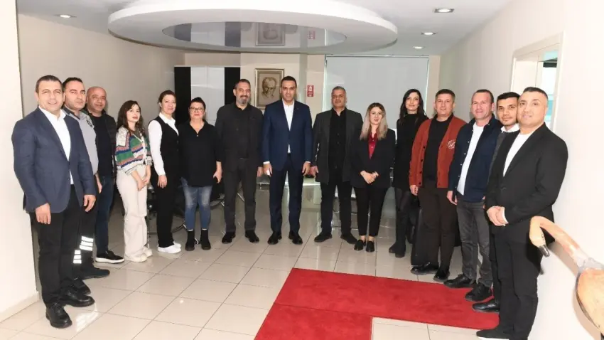 Başkan Yıldız, yeni yıl öncesi çalışanlarla buluştu