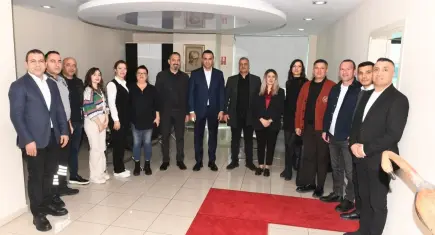 Başkan Yıldız, yeni yıl öncesi çalışanlarla buluştu