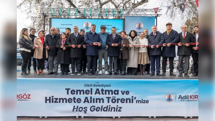 Dikili’ye yeni yatırım dönemi: Otogar ve arıtma tesisi geliyor