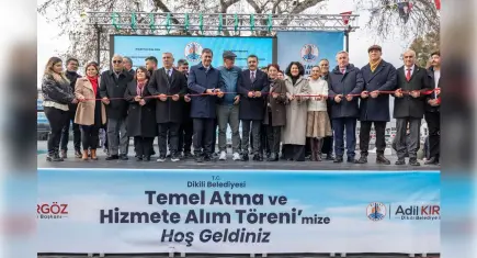 Dikili’ye yeni yatırım dönemi: Otogar ve arıtma tesisi geliyor