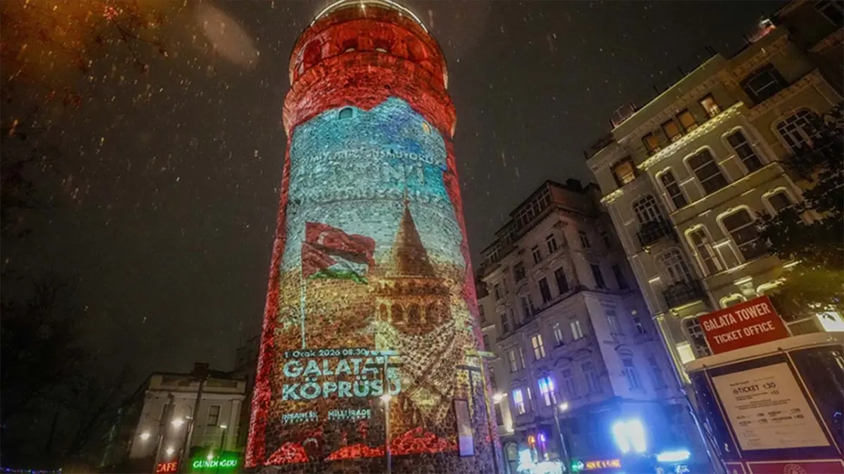 Galata Köprüsü'nde Filistin buluşması: Ulaşım ve giriş detayları belli oldu! haberinin görseli