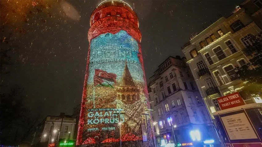 Galata Köprüsü'nde Filistin buluşması: Ulaşım ve giriş detayları belli oldu! haberinin görseli