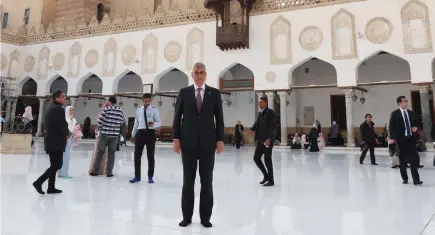 Sağlık Bakanı Memişoğlu, Mısır temasları kapsamında Kahire Kalesi'ni ziyaret etti