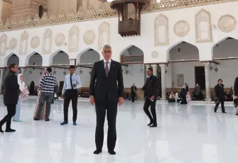 Sağlık Bakanı Memişoğlu, Mısır temasları kapsamında Kahire Kalesi'ni ziyaret etti