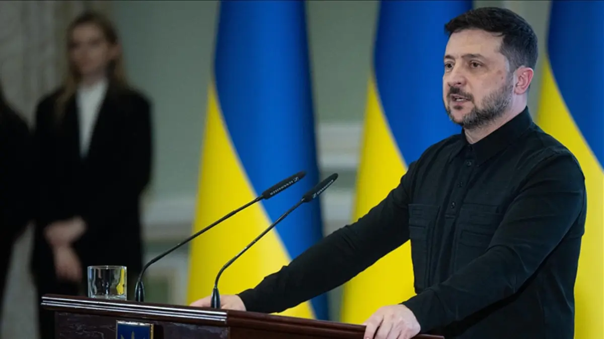 Zelenskiy'den barış mesajı haberinin görseli