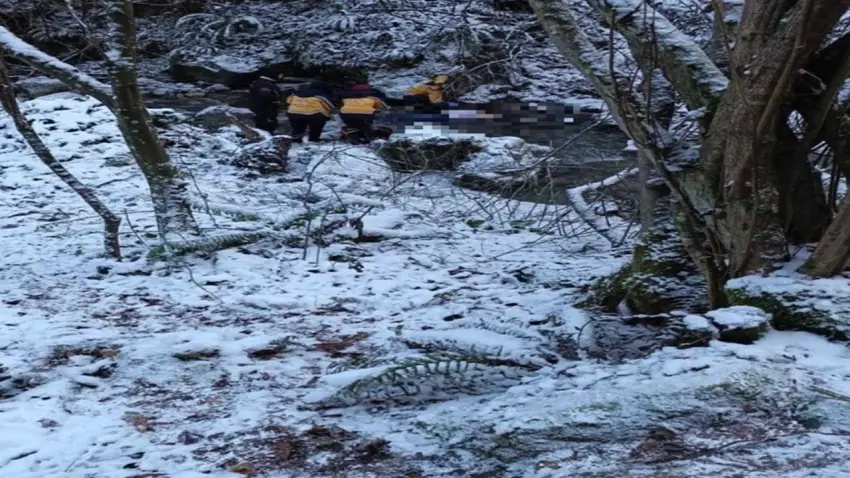  Dere yatağında gizemli ölüm