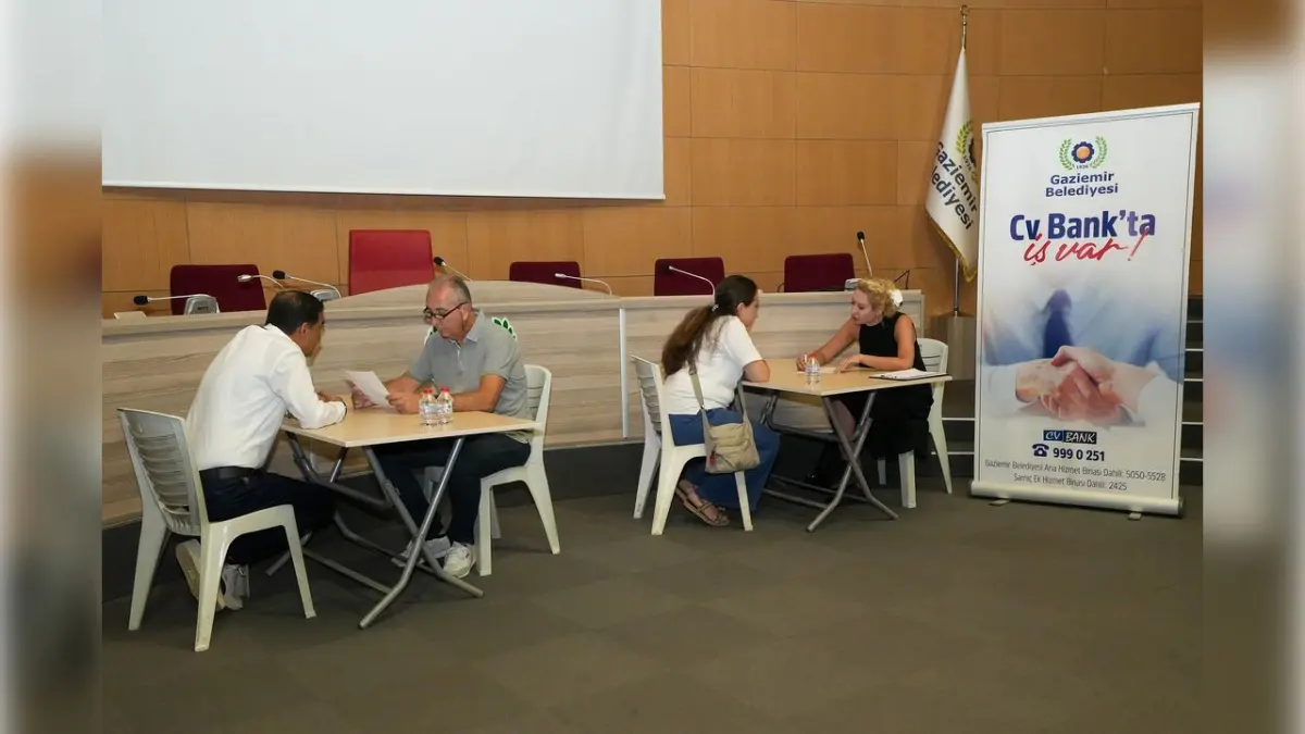 Gaziemir Belediyesi'nden CV Bank ile istihdama güçlü katkı haberinin görseli
