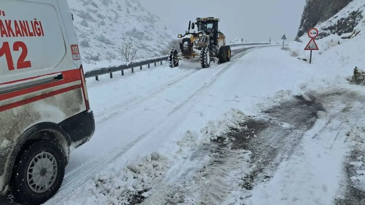 Malatya’da kar esareti bitti: Kapanan 155 köy yolu yeniden açıldı! haberinin görseli