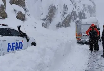 AFAD, bazı iller için çığ uyarısında bulundu